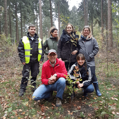 Pflanzaktion 2018 Nachhaltigkeit