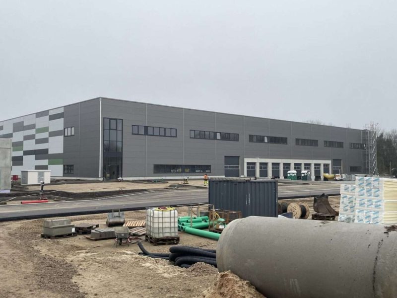 Neue Halle Neue Logistikhalle Fulfillment