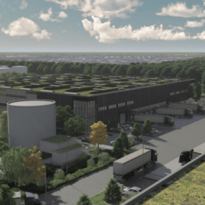 Unsere Halle Straße Neues Logistikgebäude für DREI-D